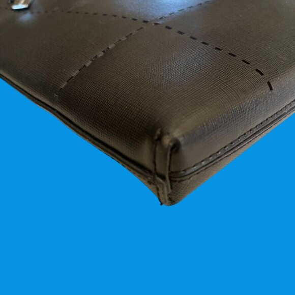 Charles Jourdan Black Cross-Body Bag Adjustable Strap & Zipper Pocket Versatile - Picture 5 of 9